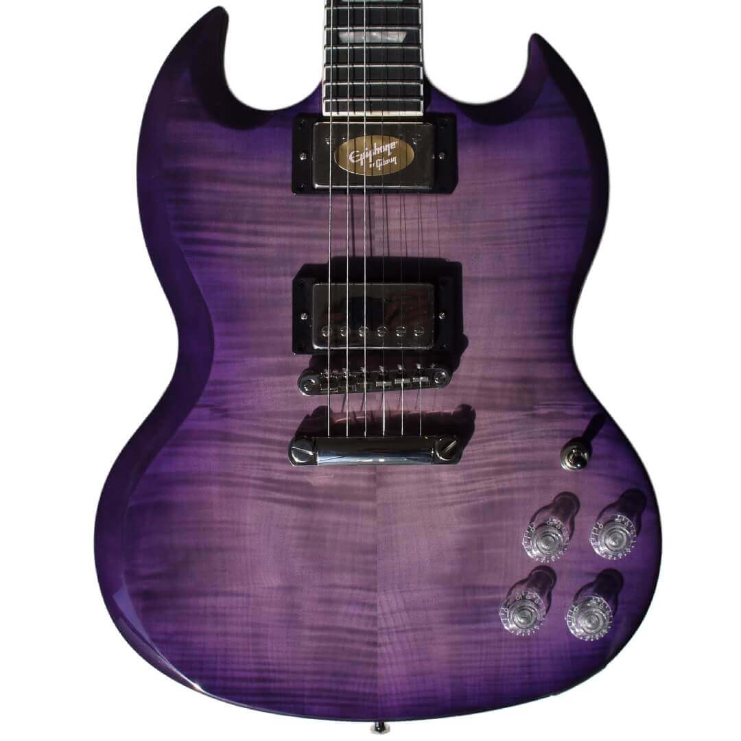 EPIPHONE SG MODERN FIGURED/PURPLE BURST EISMPRBNH1 エレキギター
